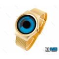 ساعت مردانه زیرو طلایی آبی Ziiiro-2749-G-L