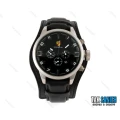 ساعت پورشه دیزاین مردانه نقره ای مشکی زیرچرم مدل Porsche-1507-G