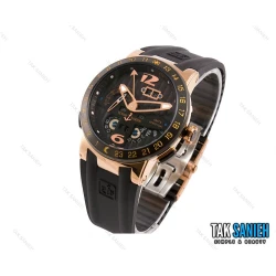 ساعت مردانه اولیس ناردین مشکی اتوماتیک مدل Ulysse-1745-G