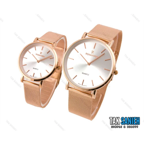 ساعت مچی عقربه ای ست رومانسون مدل Romanson-1800-S