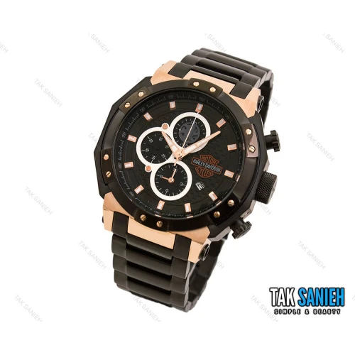 ساعت مچی عقربه ای مردانه هارلی دیویدسون مدل Harlly-1948-G