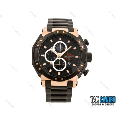 ساعت مچی عقربه ای مردانه هارلی دیویدسون مدل Harlly-1948-G