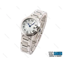 ساعت کارتیر بالن بلو زنانه نقره ای اسمال Cartier-2053-L