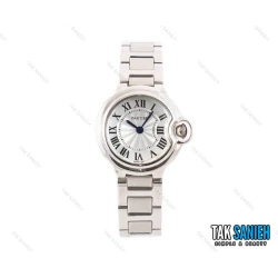 ساعت کارتیر بالن بلو زنانه نقره ای اسمال Cartier-2053-L