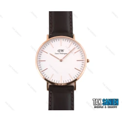 ساعت دنیل ولینگتون مردانه بند چرم قهوه ای Dw-2057-G