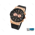 ساعت هوبلو مردانه سه موتوره مشکی رزگلد Hublot-2210-G