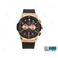 ساعت هوبلو مردانه سه موتوره مشکی رزگلد Hublot-2210-G