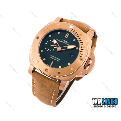 ساعت مچی عقربه ای مردانه پنرای لومینور مدل Panerai-2122-G