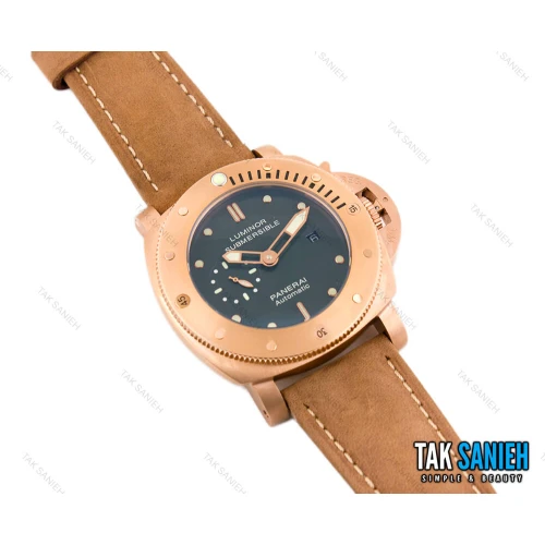 ساعت مچی عقربه ای مردانه پنرای لومینور مدل Panerai-2122-G