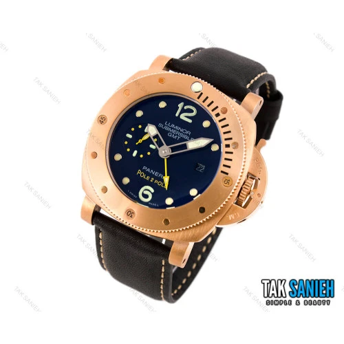 ساعت مچی عقربه ای مردانه پنرای لومینور مدل Panerai-2124-G
