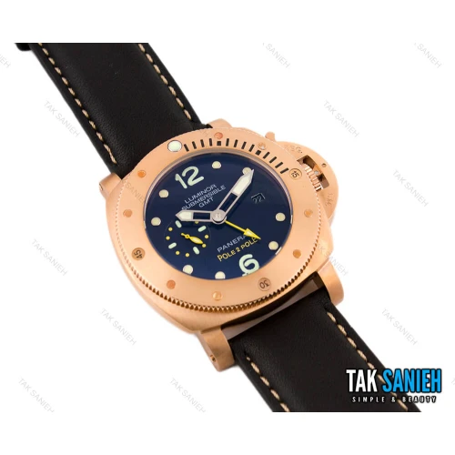 ساعت مچی عقربه ای مردانه پنرای لومینور مدل Panerai-2124-G