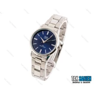 ساعت کیو اند کیو زنانه سیلور سرمه ای Q&Q-2158-L