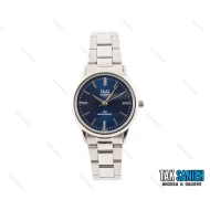 ساعت کیو اند کیو زنانه سیلور سرمه ای Q&Q-2158-L