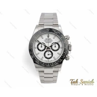 ساعت رولکس مردانه سه موتوره دیتونا سیلور سفید Rolex-2072-G