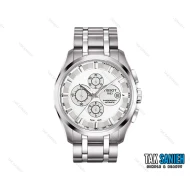ساعت تیسوت مردانه سه موتوره سیلور سفید Tissot-2110-G