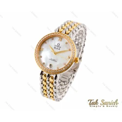 ساعت امگا دویل زنانه دورنگین مدل Omega-3114-L