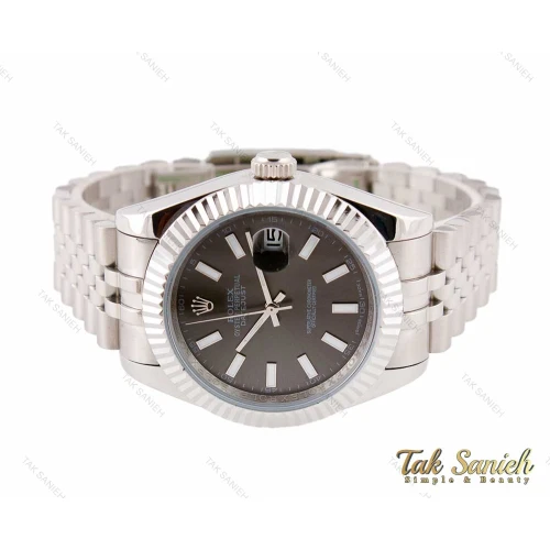 ساعت رولکس مردانه دیت جاست اتوماتیک سیلور Rolex-3120-G