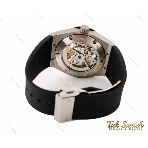 ساعت هابلوت اوپن هارت اسکلتون مردانه Hublot-3129-G