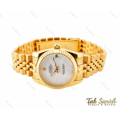 ساعت رولکس زنانه دیت جاست سایز متوسط مدل Rolex-3143-L