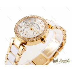 ساعت مچی مایکل کورس زنانه دورنگین سه موتوره Michael-3159-L