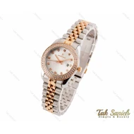 ساعت رومانسون دورنگین زنانه مدل Romanson-3214-L