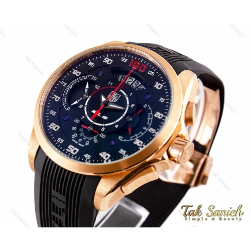 ساعت تگ هویر مرسدس بنز رزگلد مشکی Tag-3227-G