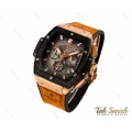 ساعت مچی هابلوت سه موتوره مردانه نیوفیس مدل Hublot-2924-G