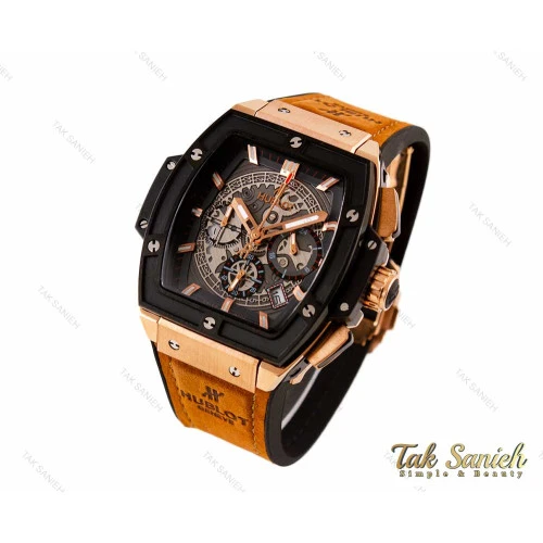 ساعت مچی هابلوت سه موتوره مردانه نیوفیس مدل Hublot-2924-G