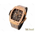 ساعت مردانه هابلوت مدل Spirit of Big Bang رزگلد طوسی Hublot-2925-G