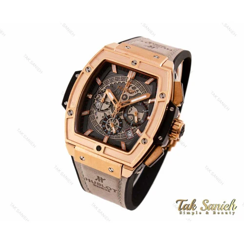 ساعت مردانه هابلوت مدل Spirit of Big Bang رزگلد طوسی Hublot-2925-G
