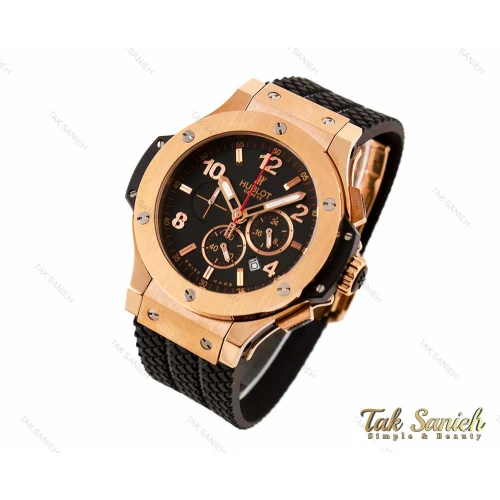 ساعت مردانه هابلوت سه موتوره مدل بیگ بنگ رزگلد Hublot-2928-G