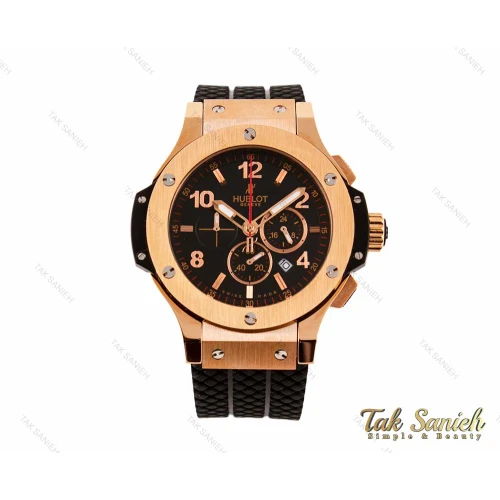 ساعت مردانه هابلوت سه موتوره مدل بیگ بنگ رزگلد Hublot-2928-G