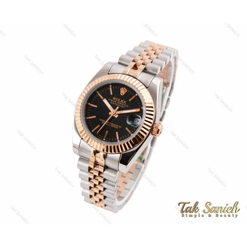 ساعت مچی رولکس زنانه دیت جاست متوسط مدل Rolex-2955-L
