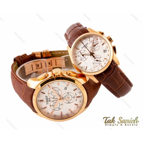 ساعت مچی ست تیسوت سه موتوره مدل Tissot-2966-S