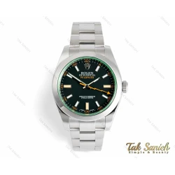 ساعت رولکس میلگاس مردانه اتوماتیک سیلور مشکی Rolex-2989-G