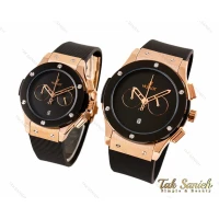 ساعت مچی هابلوت ست عروس داماد مدل Hublot-3049-S
