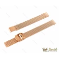 بند ساعت دنیل ولینگتون حصیری زنانه رزگلد Daniel-Strap-3027-L