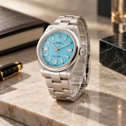 ساعت رولکس اویستر پرپچوال تیفانی مردانه Rolex-4068-G