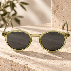 عینک آفتابی پرادا R2803-5 زیتونی پلاریزه Prada-10046-U