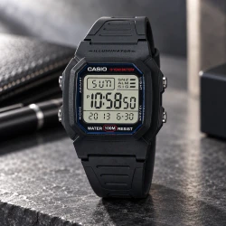 ساعت دیجیتالی کاسیو W-800H-1AV مردانه مشکی Casio-10794-G