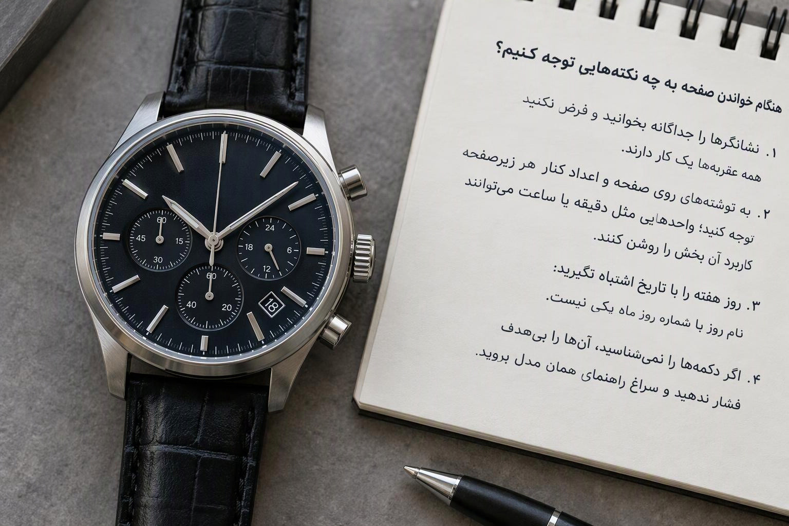 هنگام خواندن صفحه به چه نکتههایی توجه کنیم؟